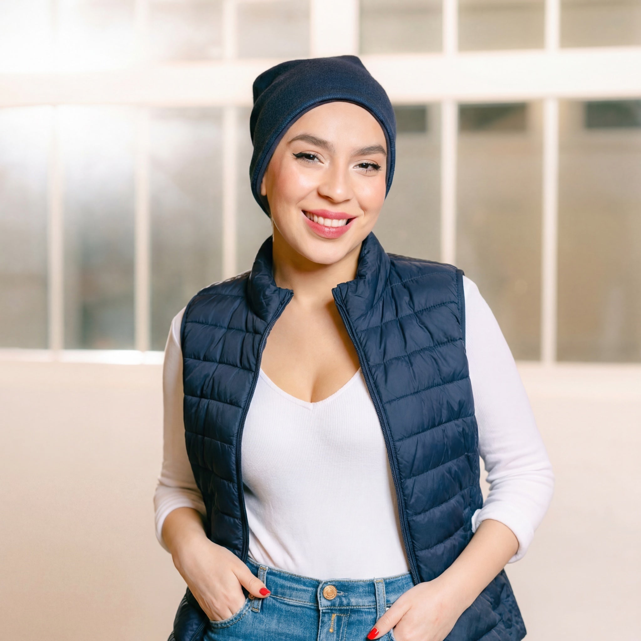 RRby 6Q-Beanie Navy